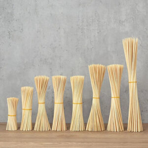 Disposable 18cm Barbecue Bamboo Stick