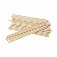 Disposable 20cm Bamboo Drinking Straws