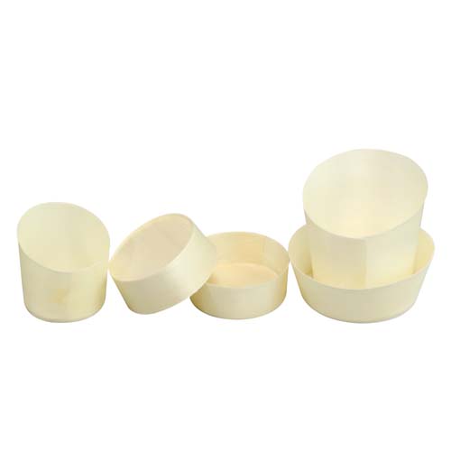 Disposable 8oz Wooden Cup