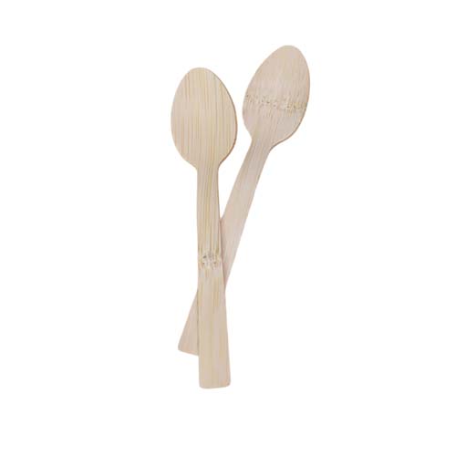 Disposable Bamboo 170mm Soup Spoon