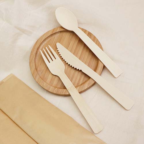 Disposable Cutlery 160mm Bamboo Knife