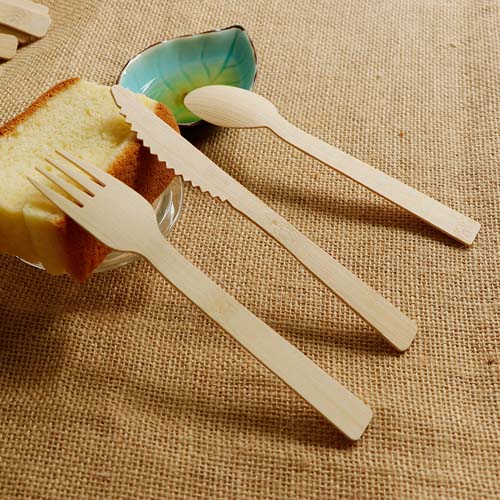 Disposable Cutlery 160mm Bamboo Knife