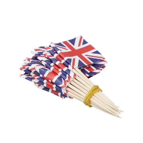 Disposable Wooden Toothpick Flags Bulk