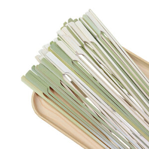 Eco-Friendly 24cm Bamboo Skewers BBQ