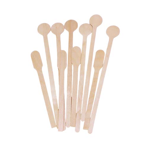 Round Head Wooden Coffee Stir Sticks