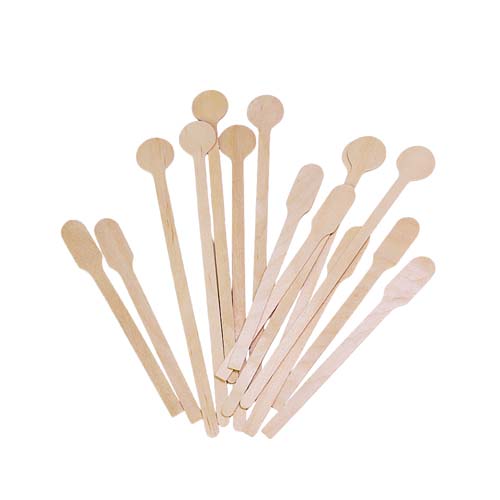 Round Head Wooden Coffee Stir Sticks