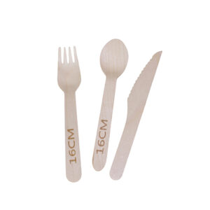 Wooden Cutlery Disposable Knife Fork Spoon