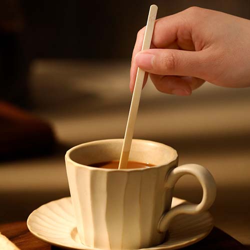 140mm Bamboo Beverage Stirrers