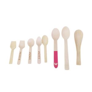 140mm Wooden Soup Spoon
