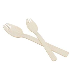 160mm Bamboo Spork