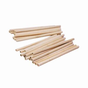 8mm Natural Bamboo Straw