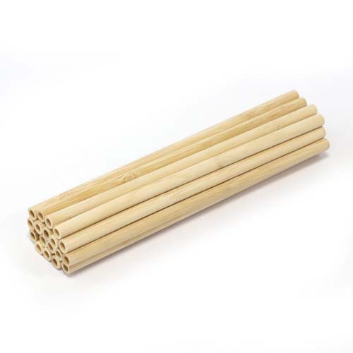8mm Natural Bamboo Straw