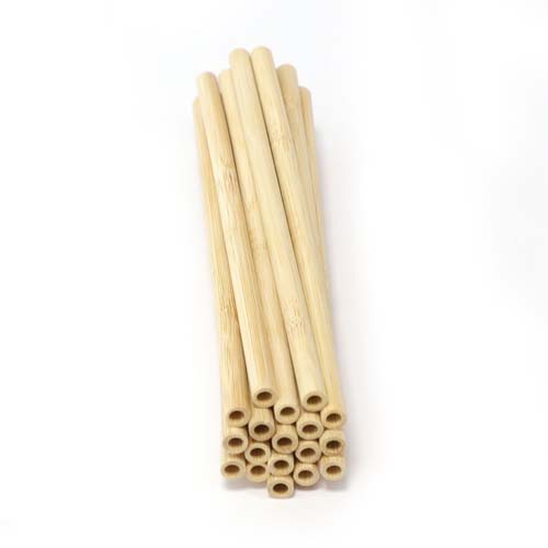 8mm Natural Bamboo Straw