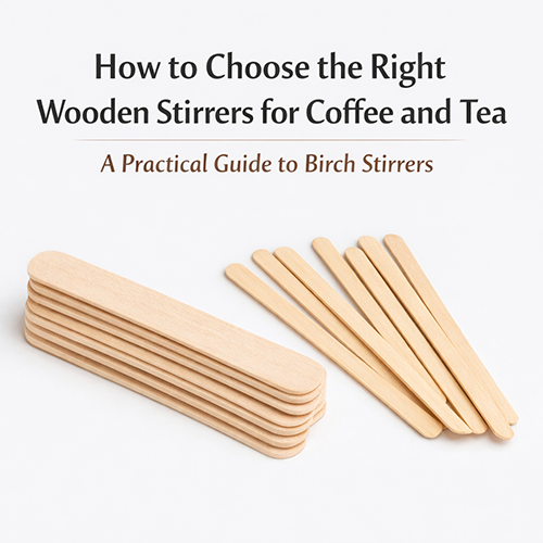 How to Choose the Right Wooden Stirrers for Coffee and Tea