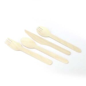 Natural Birch Wood Cutlery