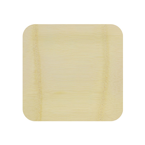 Plastic-Free 7inch Bamboo Square Plates