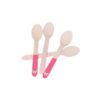 12cm Wooden Dessert Spoons