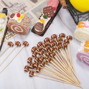6cm Bamboo Decorative Toothpicks