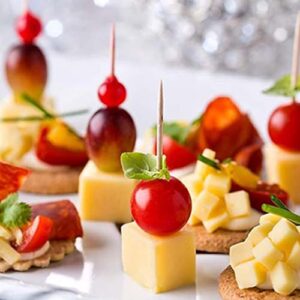 6cm Double-Pointed Wooden Toothpicks