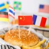 6cm Wooden Toothpick Flags