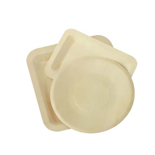 8 Inch Wooden Plates