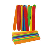 Colored Wooden Ice Cream Sticks