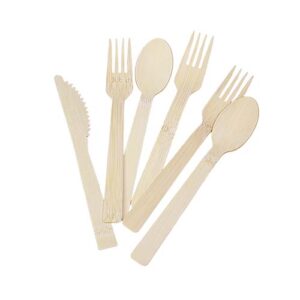 Disposable Bamboo Cutlery Set