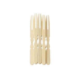 Mini Bamboo Fork Picks
