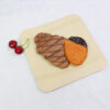 Small 6inch Bamboo Appetizer Plates