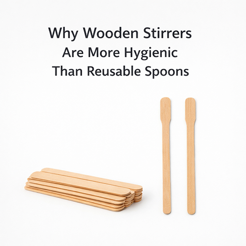 Why Wooden Stirrers Are More Hygienic Than Reusable Spoons