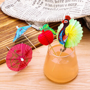 Wooden Umbrella Picks