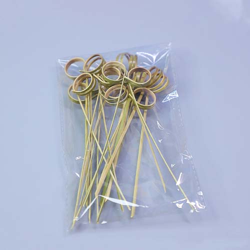 10cm Knotted Bamboo Skewers