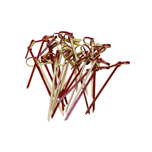 11cm Bamboo Knotted Skewers