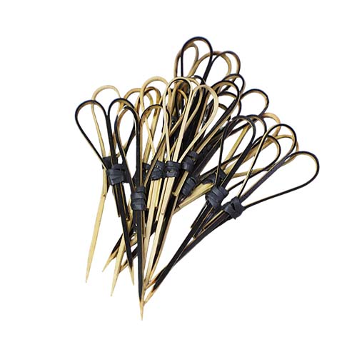 11cm Bamboo Knotted Skewers