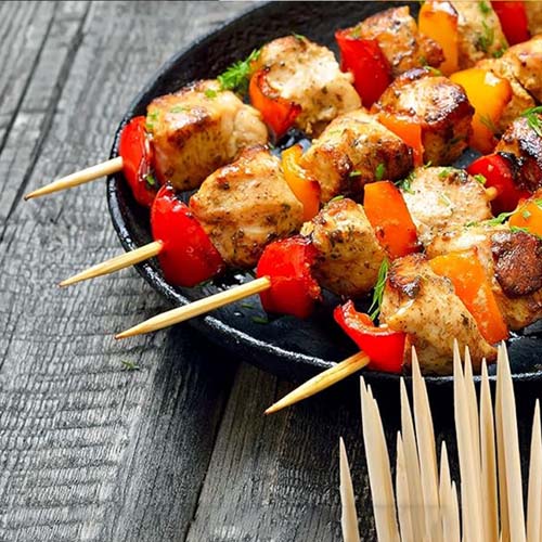 18cm Food Grade Bamboo Skewers