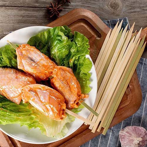 20cm-24cm Bamboo BBQ Skewers