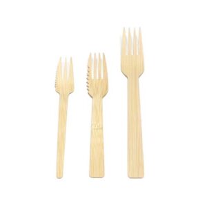 Bamboo Disposable Kitchen Forks