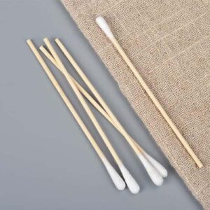 Cotton Swabs with Wooden Sticks