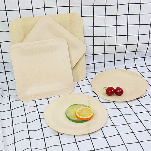 10 Inch Bamboo Plates