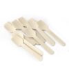 140mm Wooden Dessert Spoons