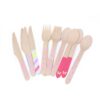 16cm Wooden Cutlery Set