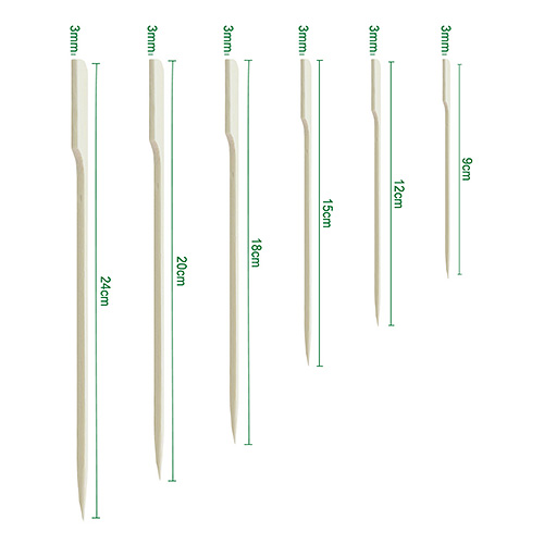 18cm Bamboo BBQ Skewers