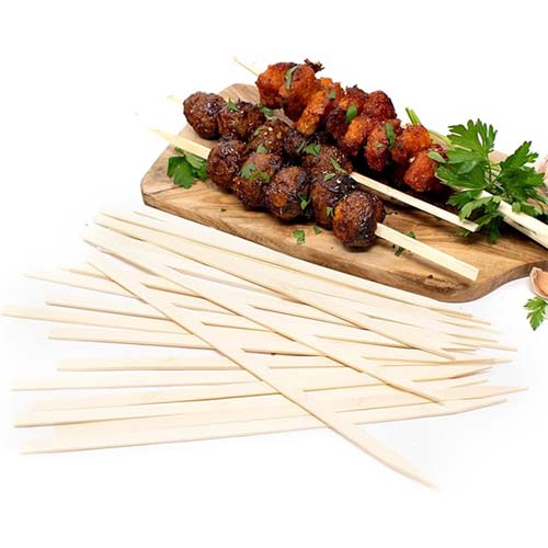20cm Bamboo BBQ Skewers
