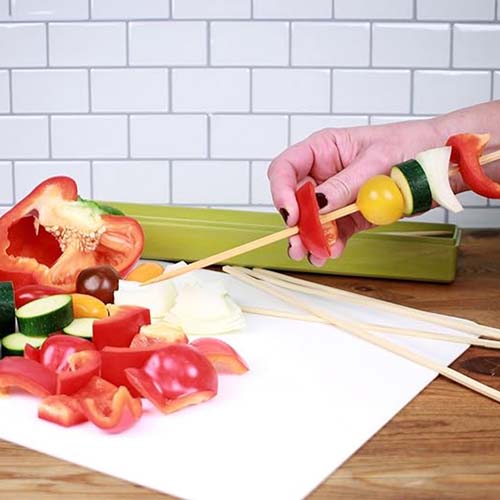 20cm Bamboo BBQ Skewers