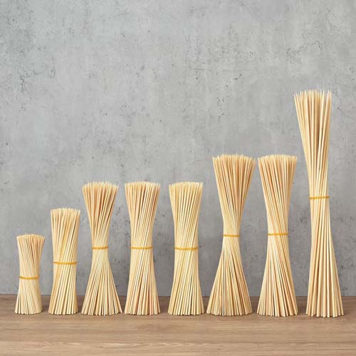 25cm Bamboo Skewers Food Grade