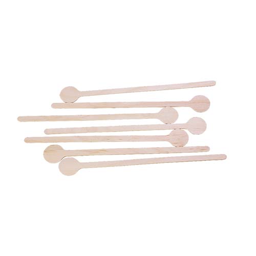 6 Inch Wooden Coffee Stirrers
