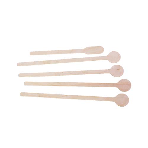 6 Inch Wooden Coffee Stirrers