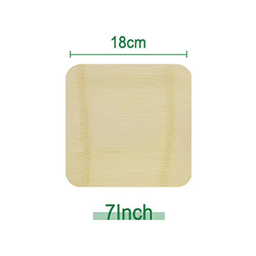 7inch Bamboo Square Plate