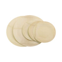 9 Inch Bamboo Plates