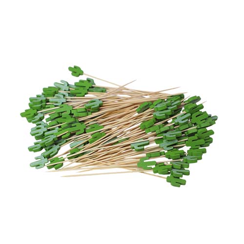 9cm Bamboo Fruit Pick